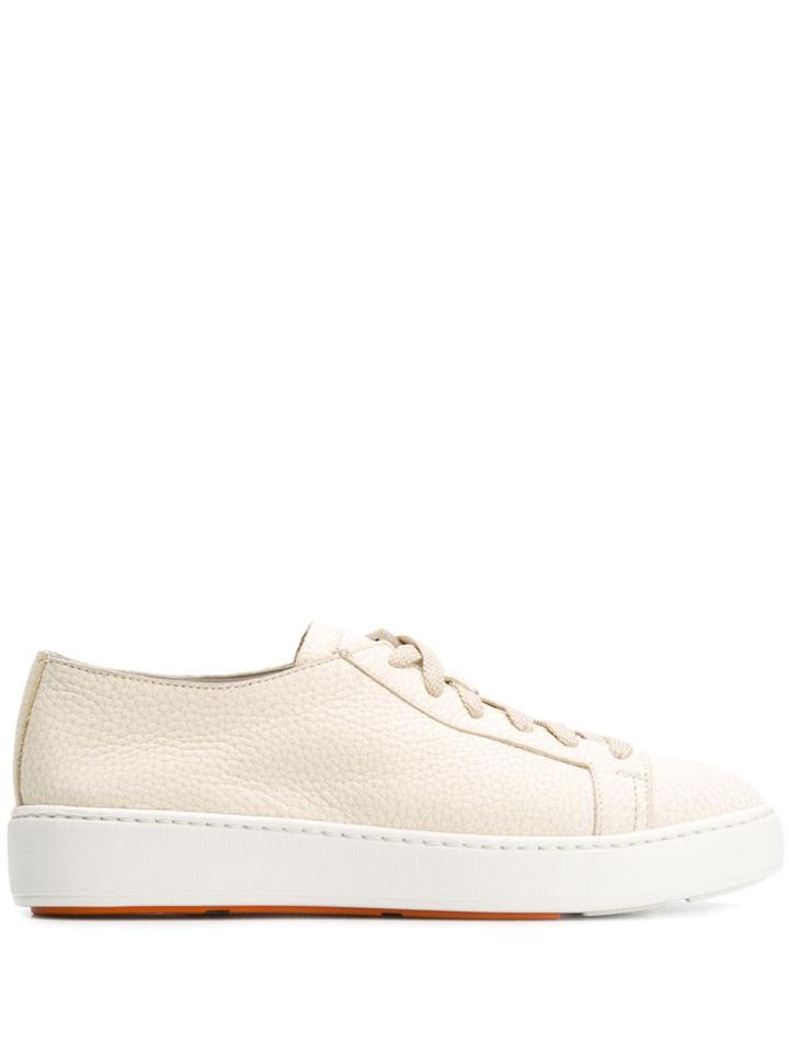 Santoni Classic Low-top Sneakers - Neutrals