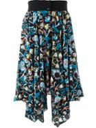 J.w. Anderson Floral Print Handkerchief Skirt