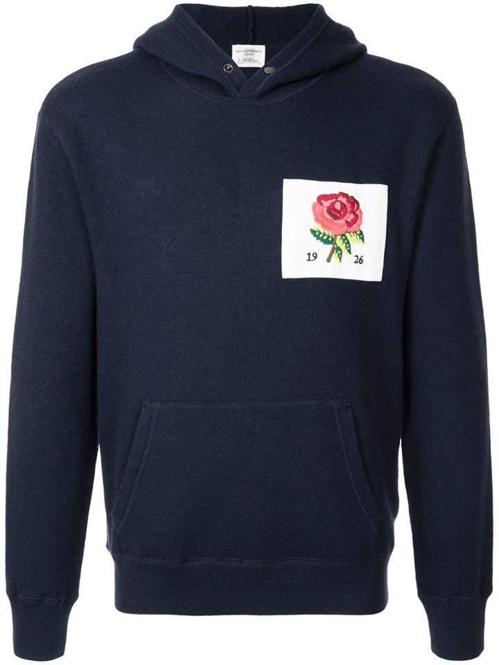 Kent & Curwen Patched Jumper - Blue