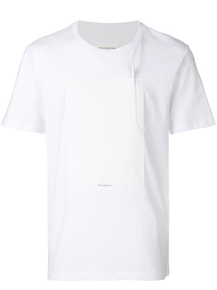 Maison Margiela Removable Pen Panel T-shirt - White