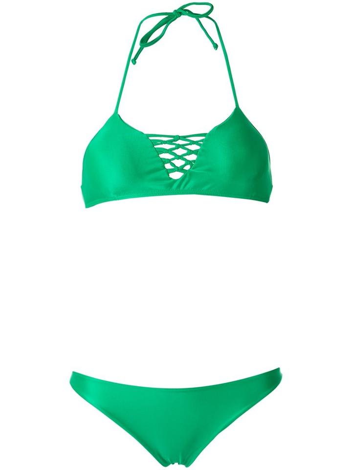 Sub - Bikini Set - Women - Polyamide/spandex/elastane - M, Women's, Green, Polyamide/spandex/elastane