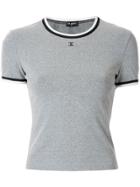 Chanel Pre-owned Stretch Short-sleeved T-shirt - Grey