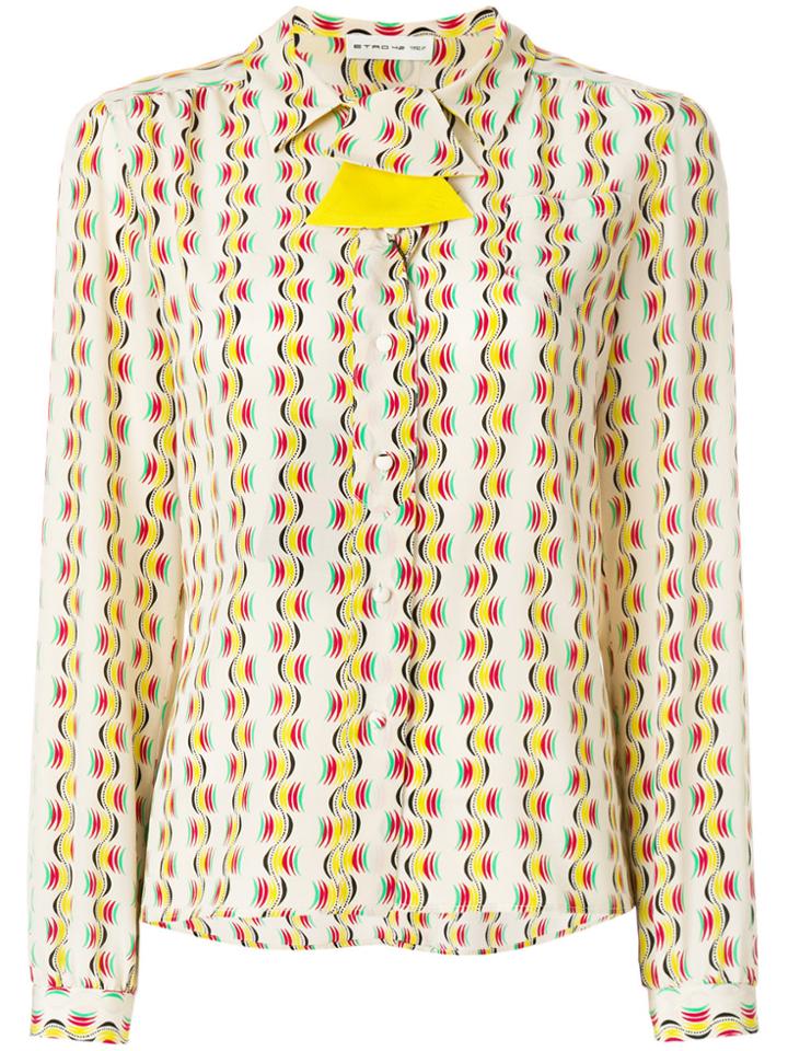 Etro Psychedelic Printed Shirt - Nude & Neutrals