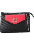 Love Moschino Quilted Clutch, Women's, Black