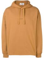 Acne Studios Oversized Hooded Sweatshirt - Brown