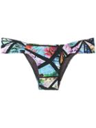 Lygia & Nanny - Printed Bikini Bottoms - Women - Polyamide - 46, Polyamide