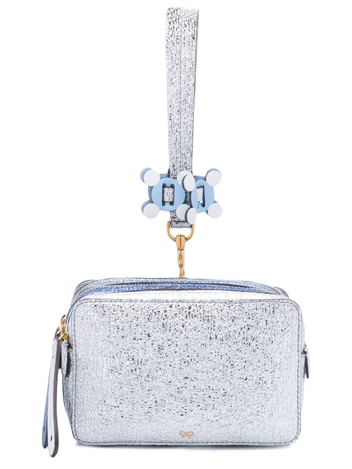 Anya Hindmarch 'stack' Clutch - Blue