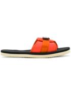 Suicoke Touch Strap Sandals - Yellow & Orange