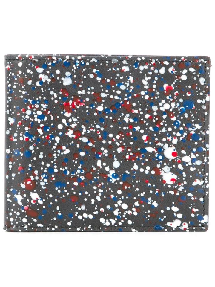 Maison Margiela Paint Splatter Effect Billfold Wallet