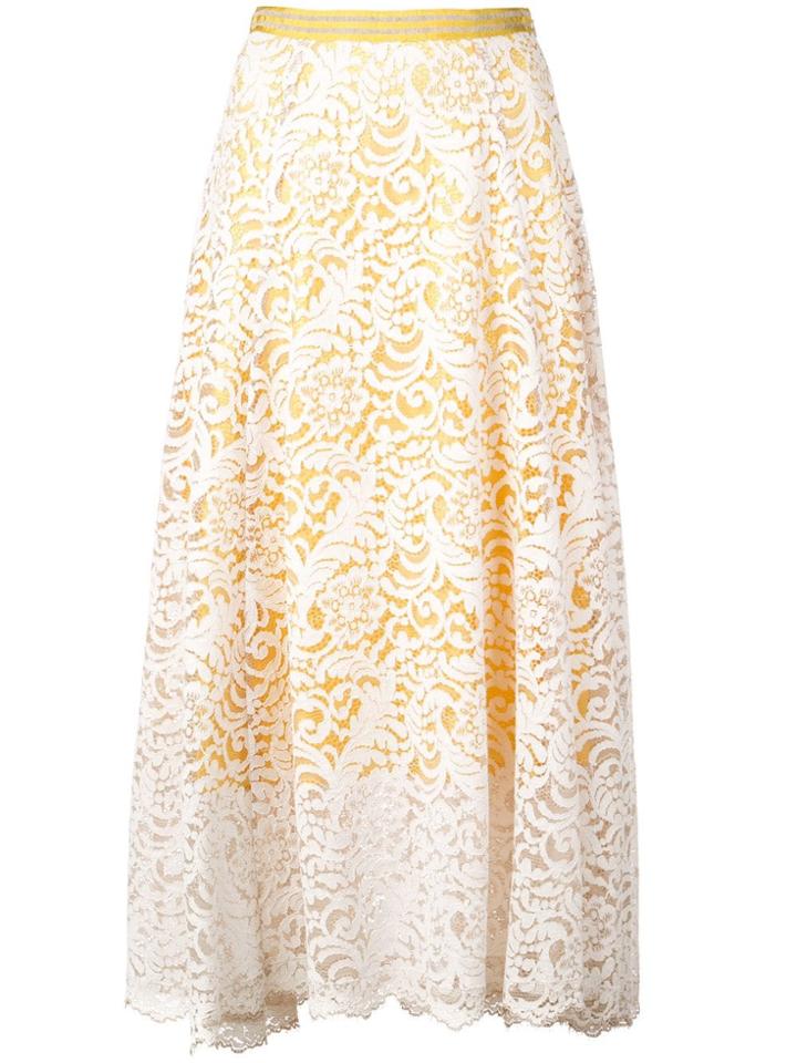 Dorothee Schumacher Lace Skirt - White