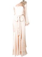 Temperley London Parachute Asymmetric Dress - Neutrals