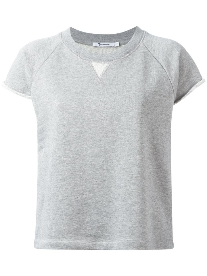 Alexander Wang Boxy T-shirt - Grey