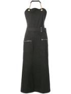 Nehera Drew Midi Dress - Black