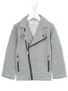 John Galliano Kids - Biker Jacket - Kids - Cotton - 6 Yrs, Girl's, Grey