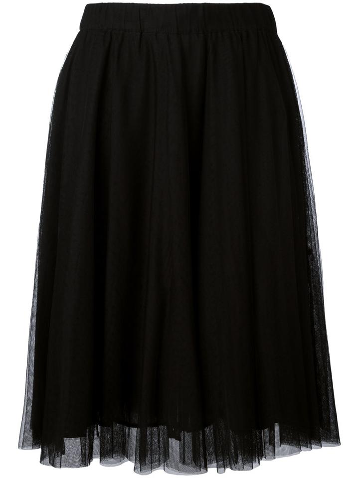 Essentiel Antwerp - Layered Skirt - Women - Polyamide/viscose - 42, Black, Polyamide/viscose
