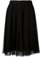 Essentiel Antwerp - Layered Skirt - Women - Polyamide/viscose - 42, Black, Polyamide/viscose