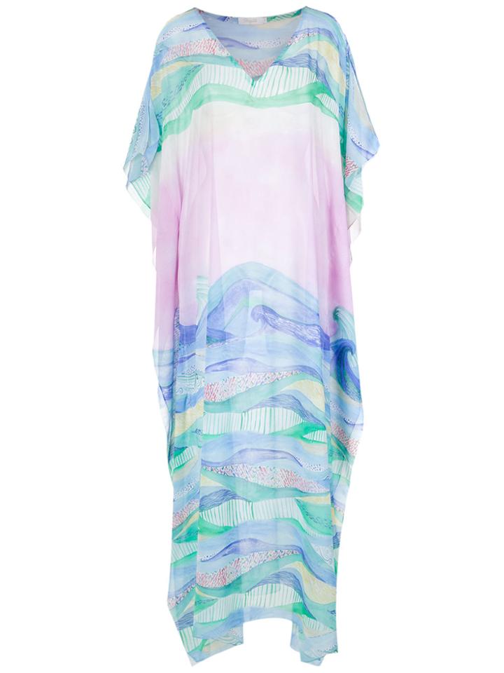 Brigitte Printed Kaftan - Multicolour