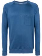 Majestic Filatures Chest Pocket Sweater - Blue