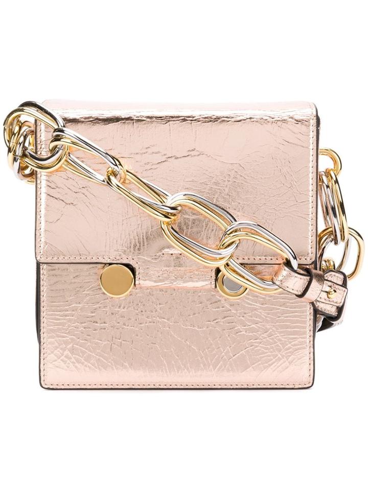 Marni Mirrored Crossbody - Gold