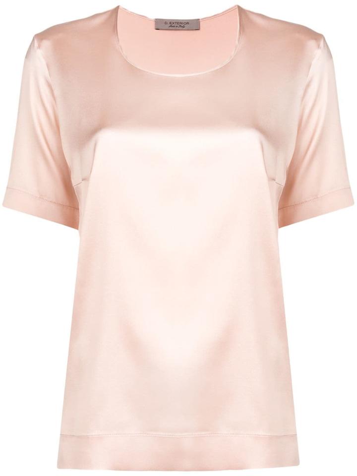 D.exterior Loose Fit Blouse - Pink
