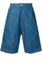 Ami Paris Large Bermuda - Blue