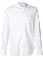 Officine Generale Classic Shirt, Men's, Size: L, White, Cotton