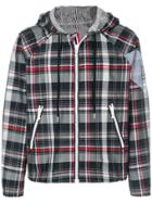 Moncler Plaid Windbreaker - Blue