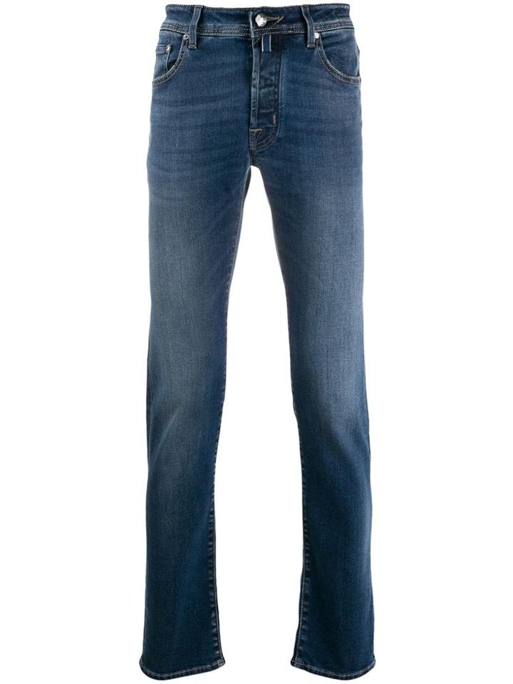Jacob Cohen Mid-rise Slim-fit Jeans - Blue
