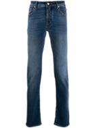 Jacob Cohen Mid-rise Slim-fit Jeans - Blue