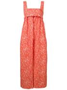 Ulla Johnson Batik Sleeveless Maxi Dress - Orange