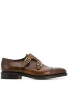 John Lobb William Monk Shoes - Brown