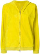 Salvatore Santoro Suede Hoodie - Yellow & Orange