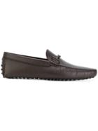 Tod's Gommino Double T Loafers - Brown