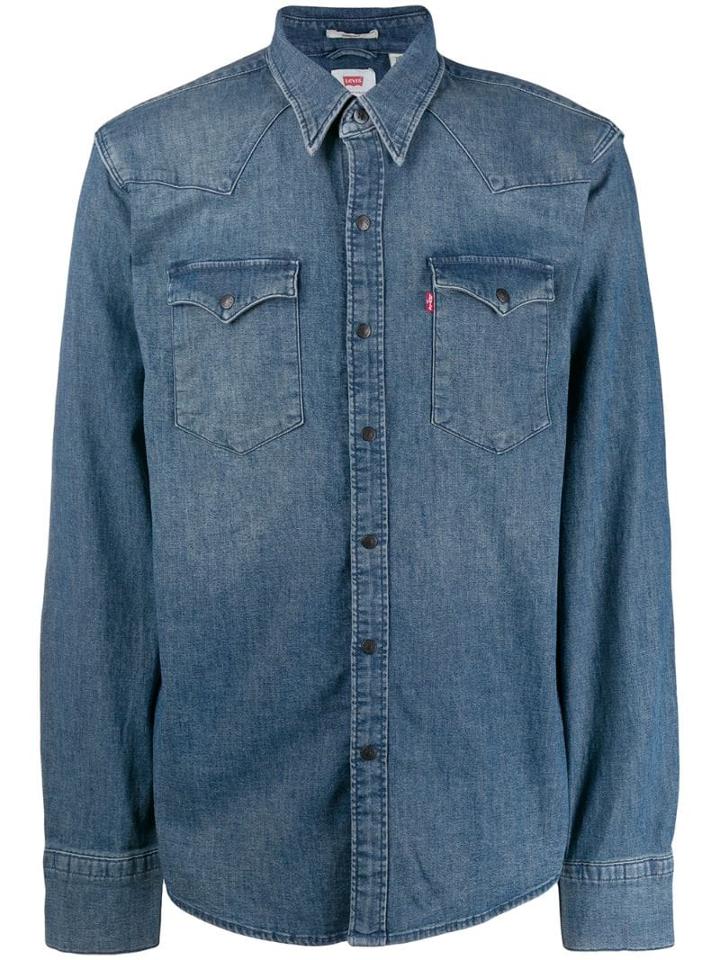 Levi's Long Sleeve Denim Shirt - Blue