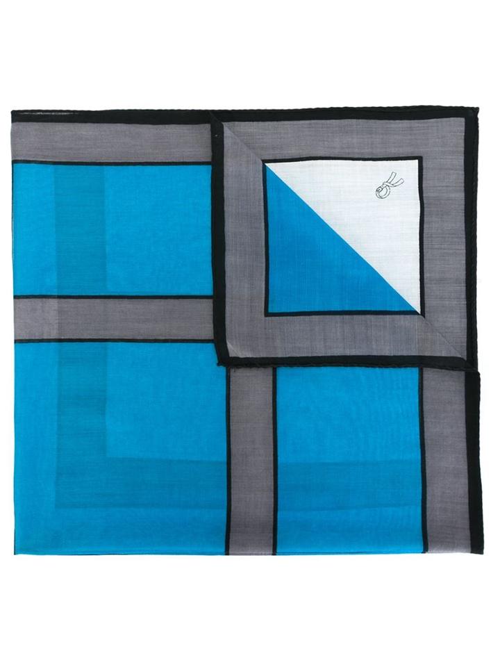 Roberta Di Camerino Vintage Printed Scarf, Adult Unisex, Blue