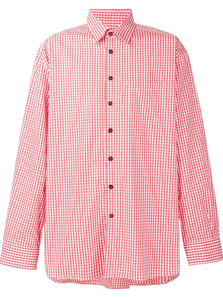 Raf Simons Checked Shirt, Men's, Size: 46, Cotton
