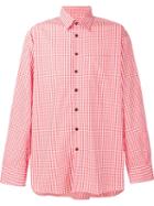 Raf Simons Checked Shirt, Men's, Size: 46, Cotton