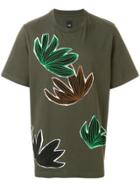 Oamc Leaf Print T-shirt - Green