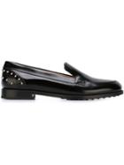 Tod's Studded Heel Loafers