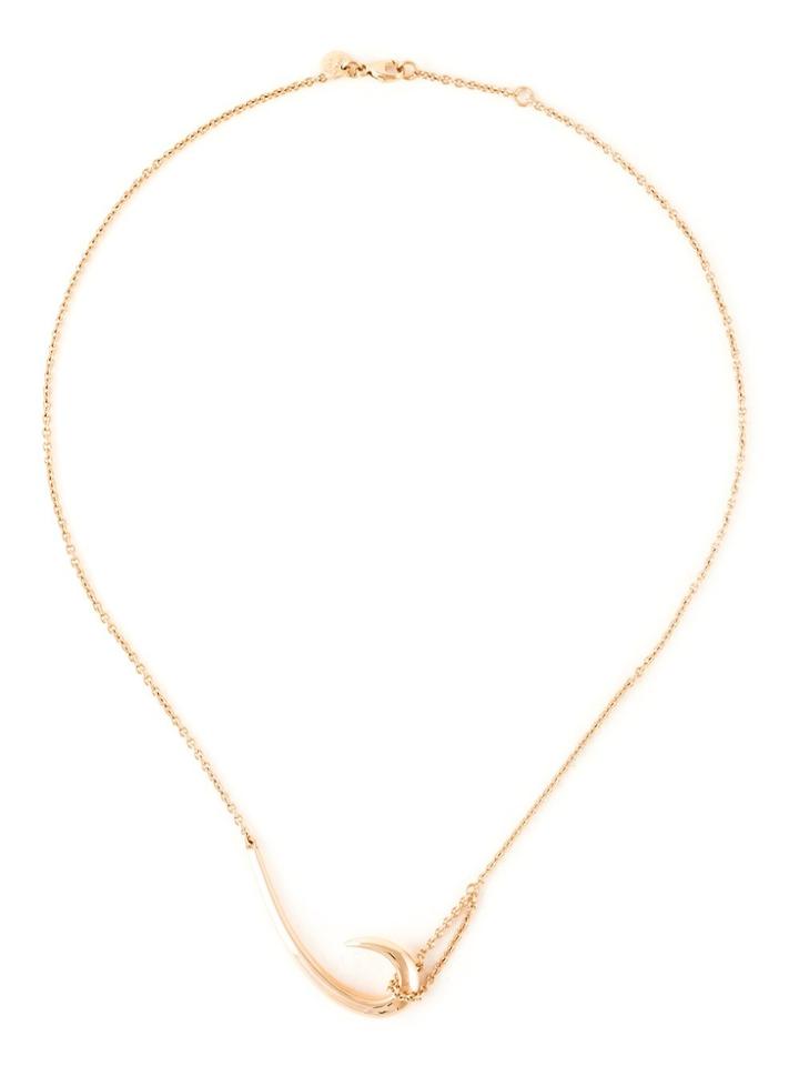 Shaun Leane 'signature Tusk' Hook Necklace - Metallic