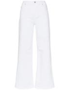 Eve Denim Charlotte Wide Leg Culotte Jeans - White