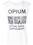 Enfants Riches Déprimés Opium Graphic Vest - White