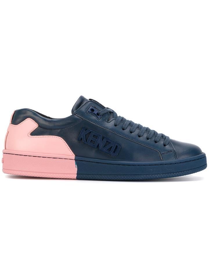 Kenzo Lace-up Sneakers - Blue