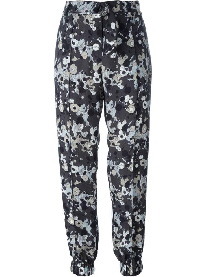 Kenzo 'moonmap' Trousers, Women's, Size: 36, Black, Viscose/polyester