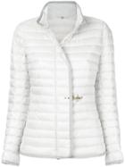 Fay Fitted Padded Jacket - White