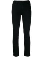 Mother Dazzler Low Rise Skinny Jeans - Black