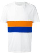 Futur Striped T-shirt, Men's, Size: Medium, White, Cotton