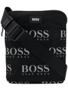 Boss Hugo Boss Logo Crossbody Messenger Bag - Black
