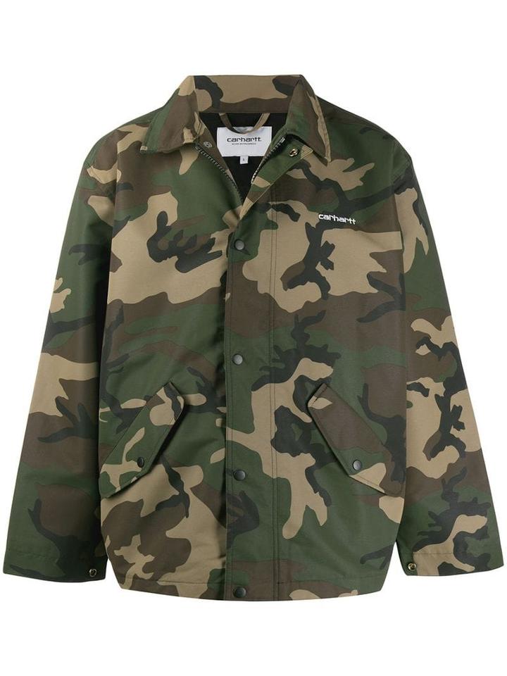 Carhartt Wip Oversized Military Coat - Green