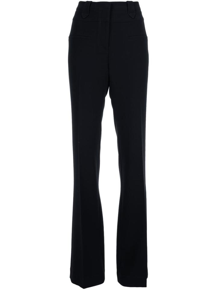 Altuzarra Flared Trousers, Women's, Size: 8, Black, Triacetate/polyester